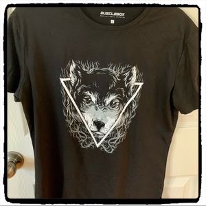 NWOT - MuscleBox Black Tee